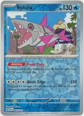 Stellar Crown Veluza #45/142 reverse holo